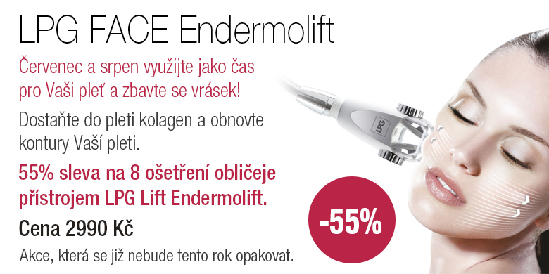 LPG FACE Endermolift - sleva 55%