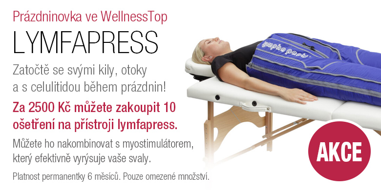 Prázdninovka - LYMFAPRESS