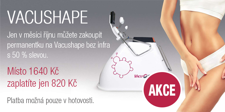 Vacushape s 50% slevou